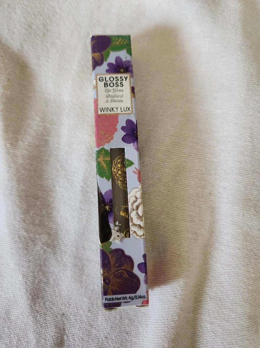 Winky Lux Glossy Boss Lip Gloss Tea Rose & Freesia NIB